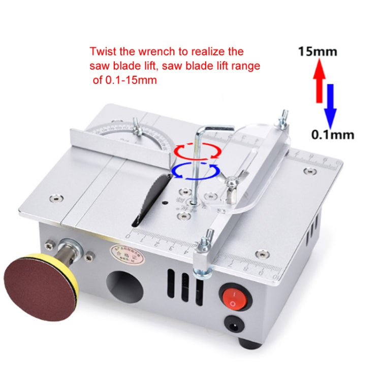 S6  96W Multifunctional Model Desktop Mini Table Saw Cutter,Spec: My Store