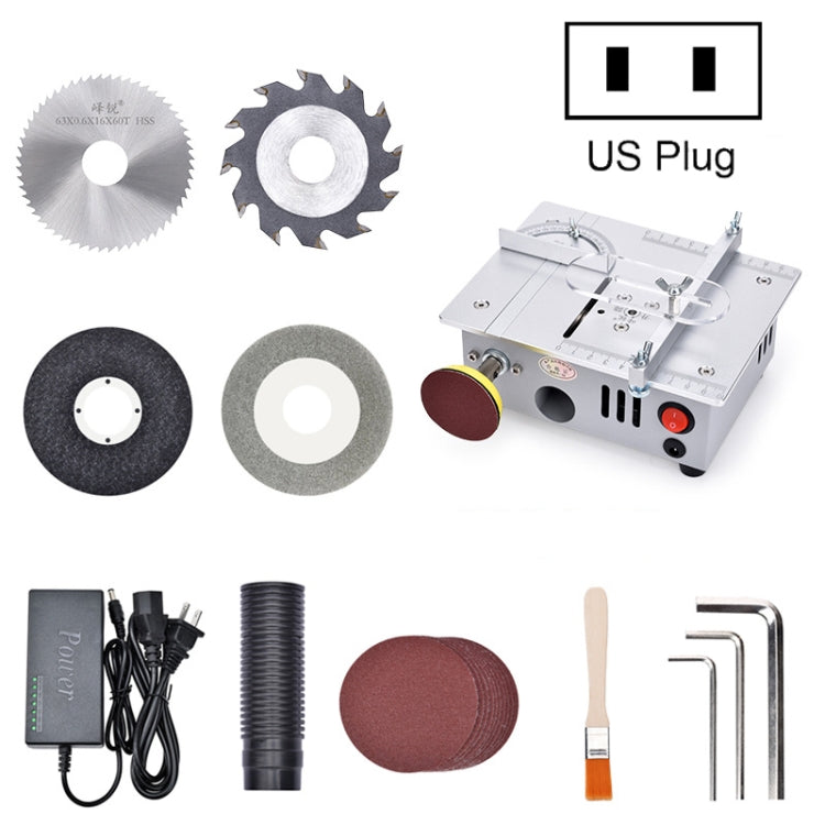 S6  96W Multifunctional Model Desktop Mini Table Saw Cutter,Spec: My Store