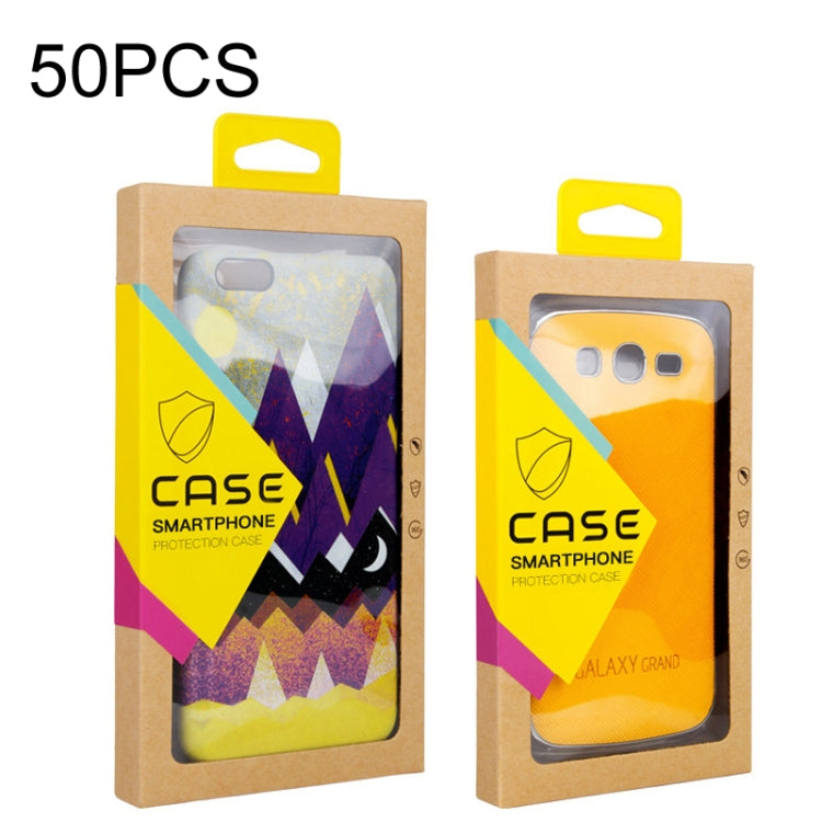 50 PCS Kraft Paper Phone Case Leather Case Packaging Box-Reluova