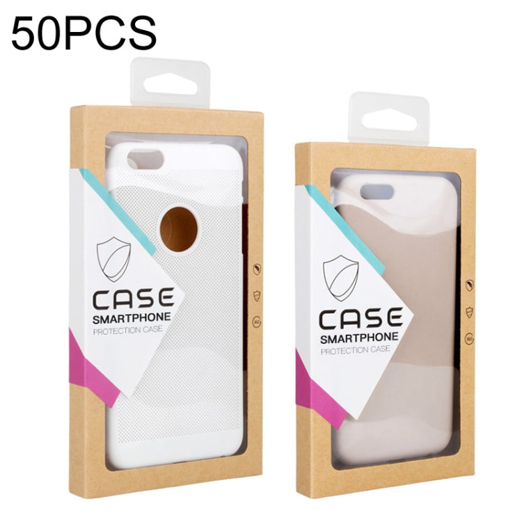 50 PCS Kraft Paper Phone Case Leather Case Packaging Box-Reluova