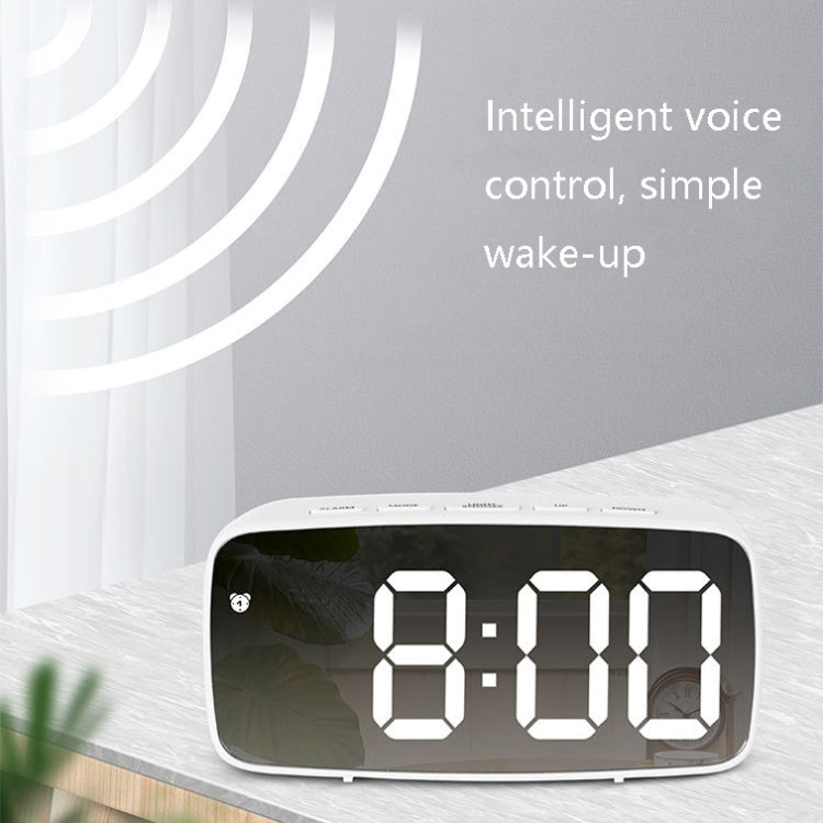 Battery Plug-In Dual-Purpose LED Clock Bedside Alarm Clock, My Store