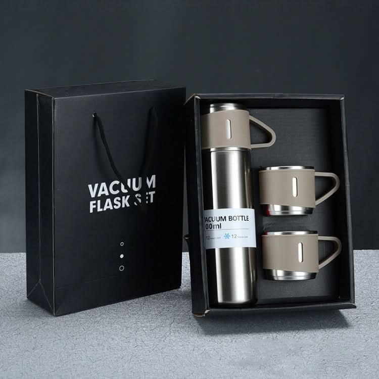 500ml 304 Stainless Steel Thermos Cup Portable Business Tea Cup,Spec:-Reluova