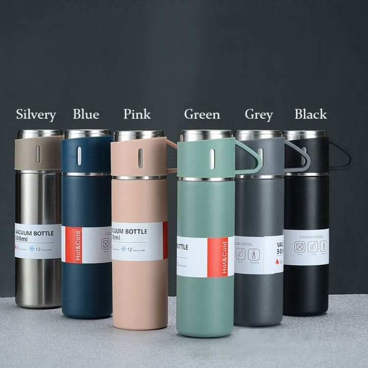 500ml 304 Stainless Steel Thermos Cup Portable Business Tea Cup,Spec:-Reluova