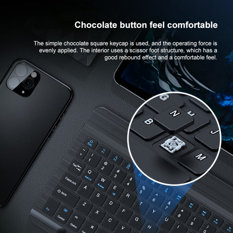 YS-001 9.7-10.1 Inch Tablets Phones Universal Mini Wireless Bluetooth Keyboard