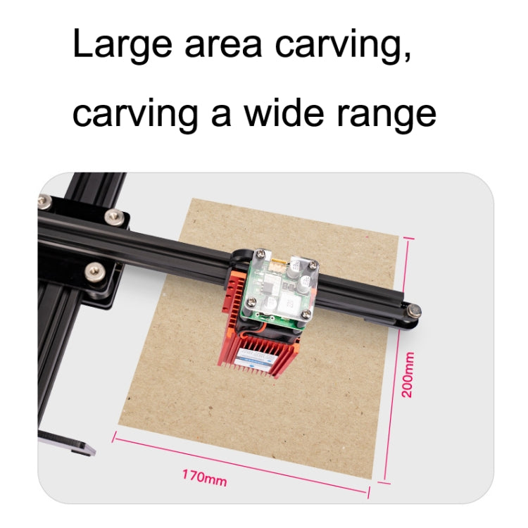 DAJA D2 15W Stainless Steel Metal Automatic CNC Small Portable Laser Engraving Machine