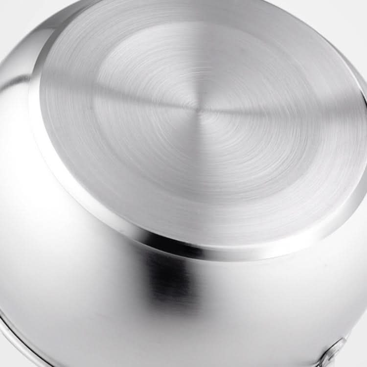 Si Gang 24CM Stainless Steel Drum-shaped Large-capacity Extra Thick Soup Pot Reluova