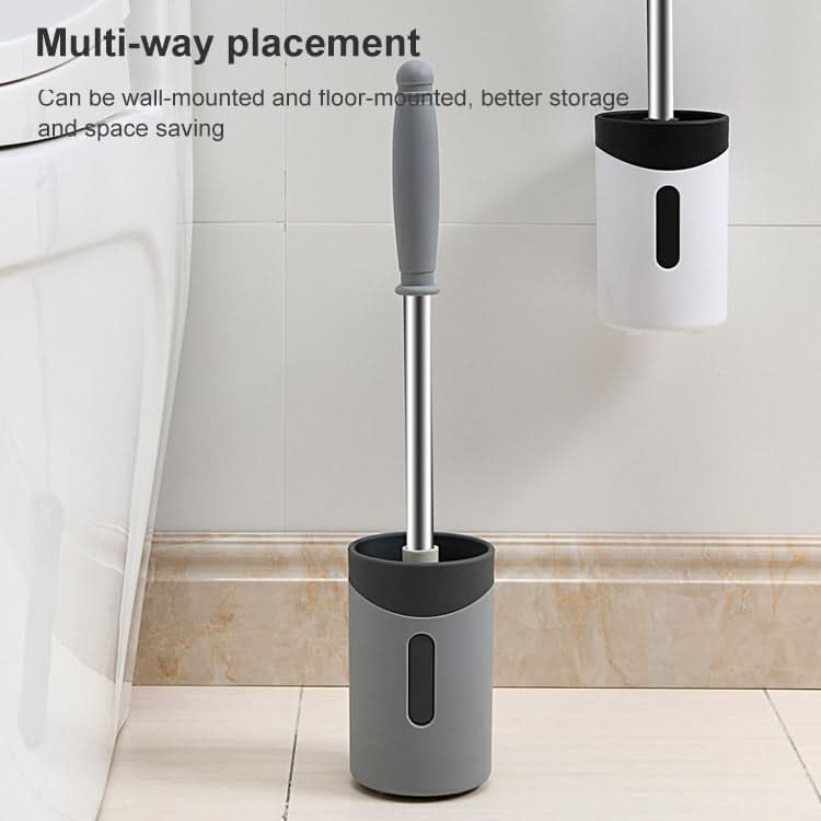 Stainless Steel Wall-mounted Home Soft Brush Toilet Brush