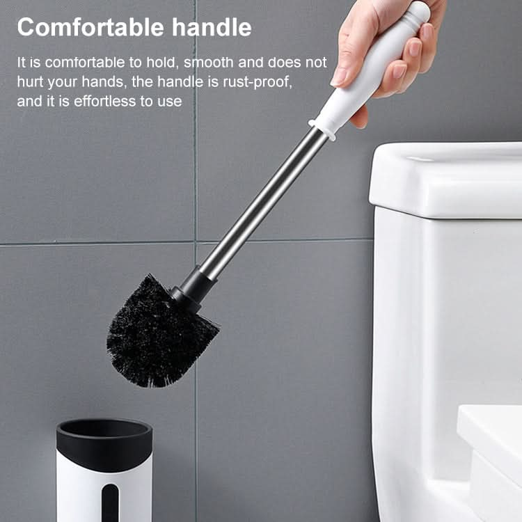 Stainless Steel Wall-mounted Home Soft Brush Toilet Brush