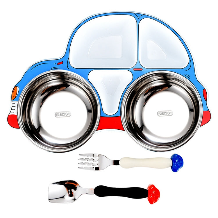 304 Stainless Steel Children Car Dinner Plate My Store