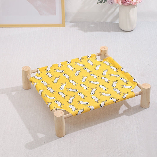 47x52cm Four Seasons Universal Removable And Washable Pet Bed Pet Nest, Style:Small Yellow Duck-Reluova