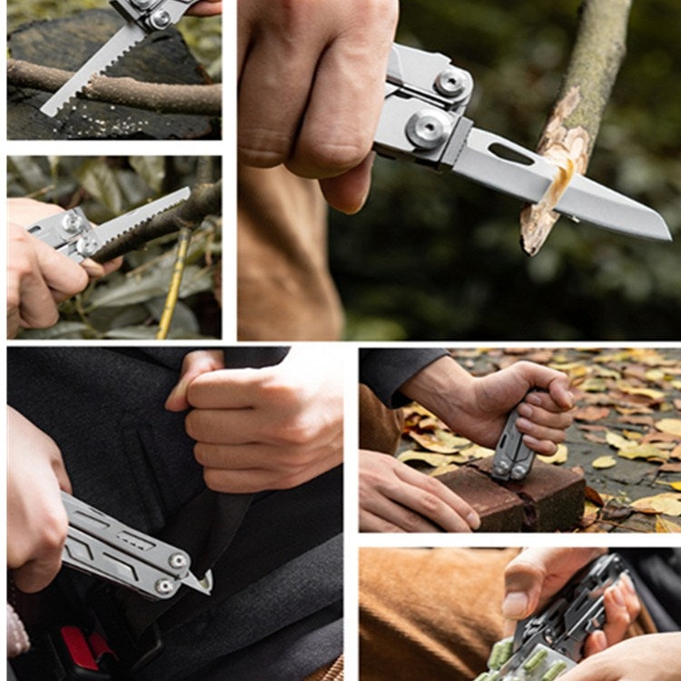 14 in 1 Multifunctional Pliers Folding Combination EDC Gadget Camping Survival Equipment Universal Tool Pliers