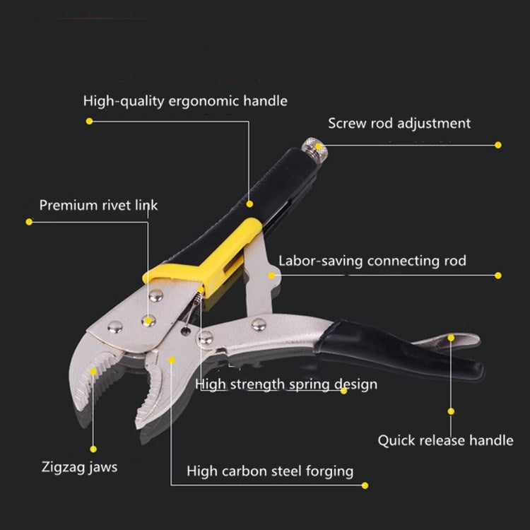 Multifunctional Universal Vigorous Pressure Pliers Manual Clamp C-type Pliers My Store