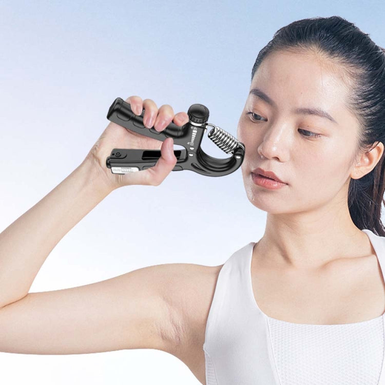 5-60kg Adjustable Mechanical Counting Gripper Finger Strength Training Device