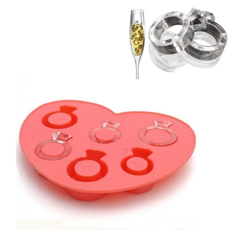 Silicone DIY Creative Ring Ice Mold Ice Box - Reluova