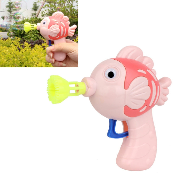 10 PCS Children Mini Fish Bubble Maker Machine Toy, Random Color Delivery