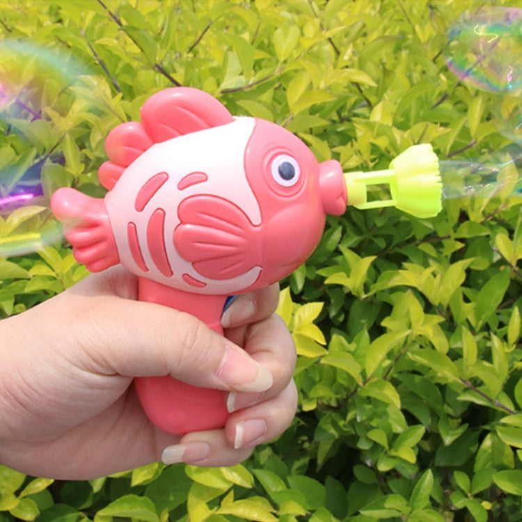 10 PCS Children Mini Fish Bubble Maker Machine Toy, Random Color Delivery