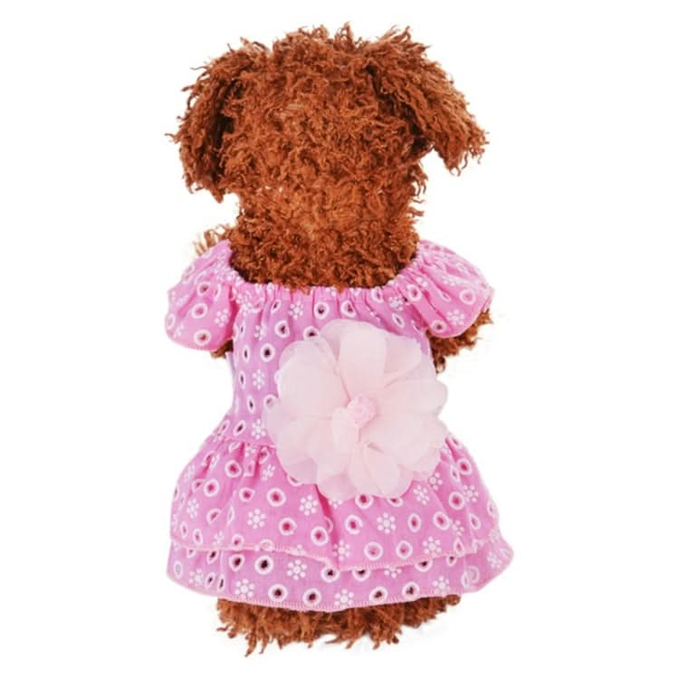 Dog Spring and Summer Thin Lace Princess Dress Small Pet Clothing - Reluova