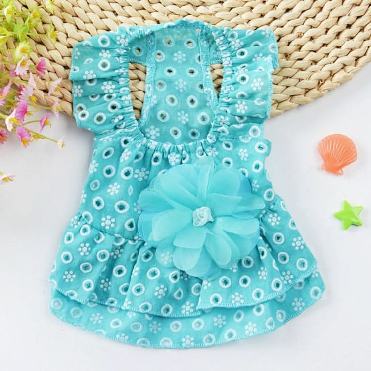 Dog Spring and Summer Thin Lace Princess Dress Small Pet Clothing - Reluova