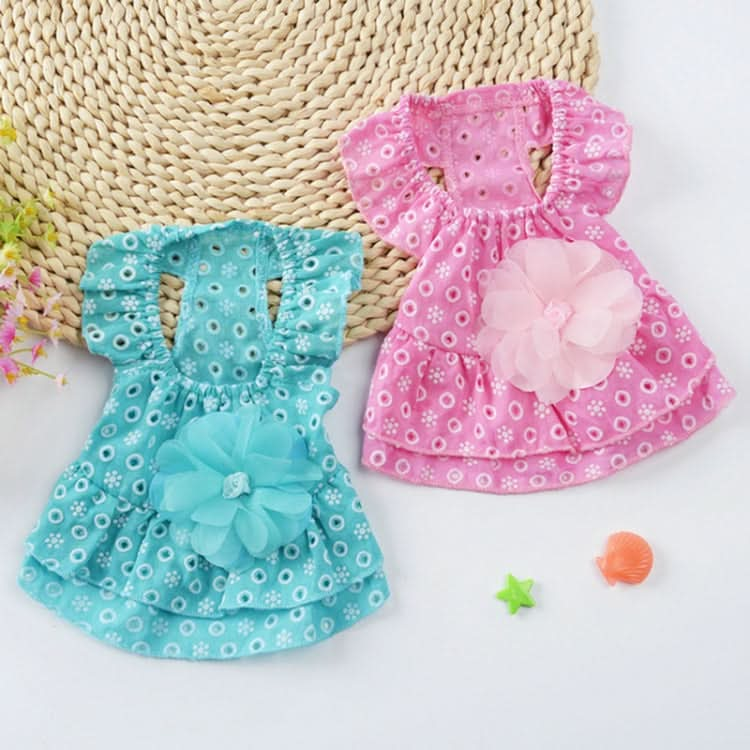 Dog Spring and Summer Thin Lace Princess Dress Small Pet Clothing - Reluova