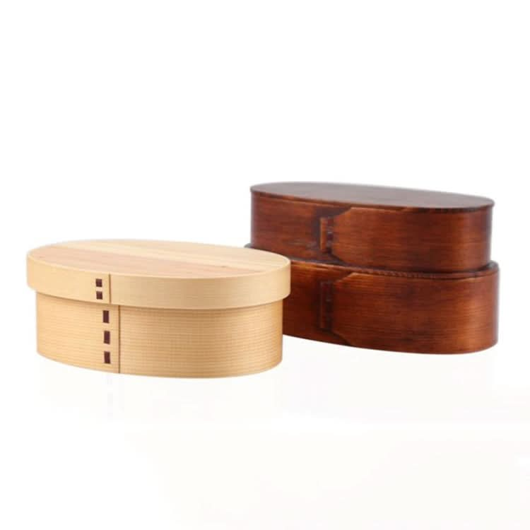 Wood Environmental Protection Tableware Portable Lunch Box Bento Box - Reluova