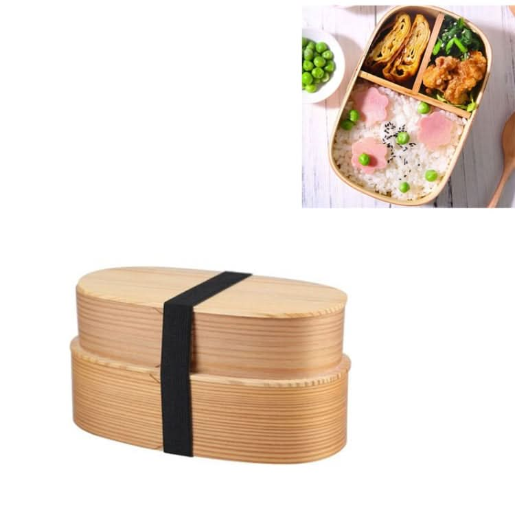 Wood Environmental Protection Tableware Portable Lunch Box Bento Box - Reluova