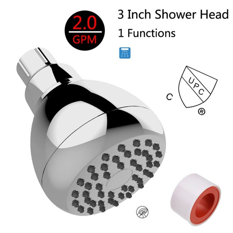 Concealed Wall-mounted Rain Shower Pressurized Water-saving Bathhouse Shower Head Shower Reluova