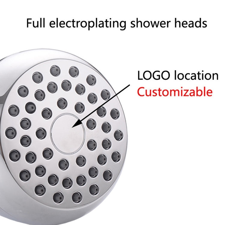 Concealed Wall-mounted Rain Shower Pressurized Water-saving Bathhouse Shower Head Shower Reluova