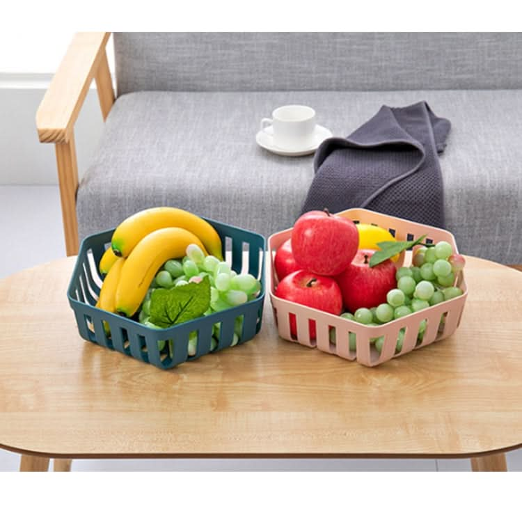 Fruit Basket Living Room Snack Plate Creative Fruit Basin Home Kitchen Drain Basket - Reluova