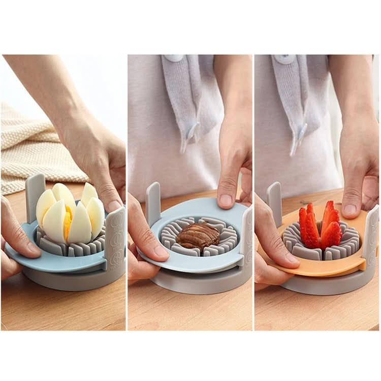 3 in 1 Multifunctional Egg Cutter Half-cut Egg Tool - Reluova