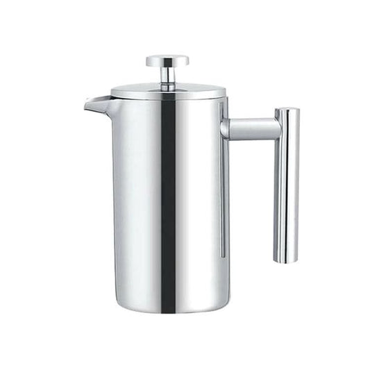 304 Stainless Steel French Pressure Coffee Pot Hand Made Tea Pot-Reluova