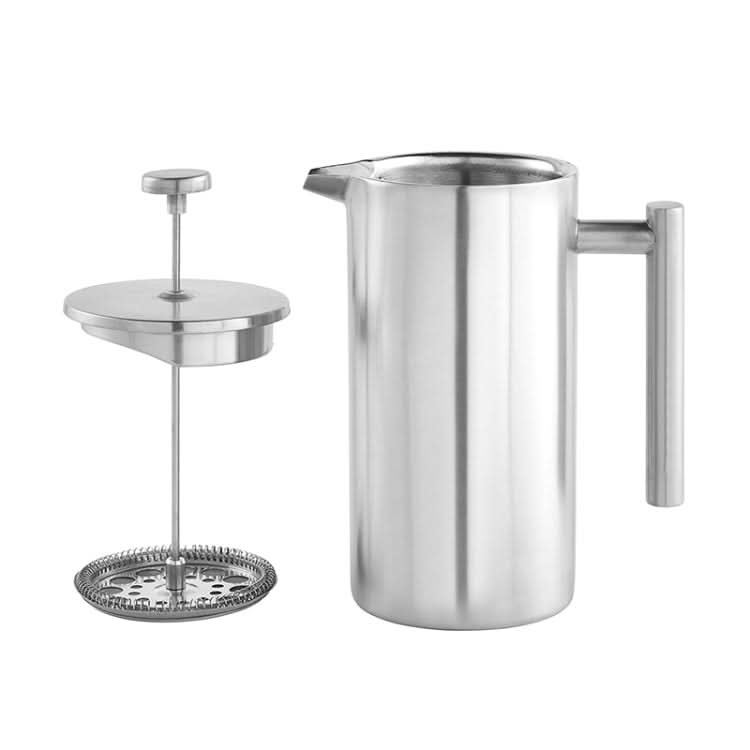 304 Stainless Steel French Pressure Coffee Pot Hand Made Tea Pot-Reluova