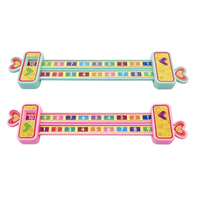 5 PCS Children Mathematical Addition Auxiliary Rule Early Education Puzzle Stationery, Random Color Delivery Reluova