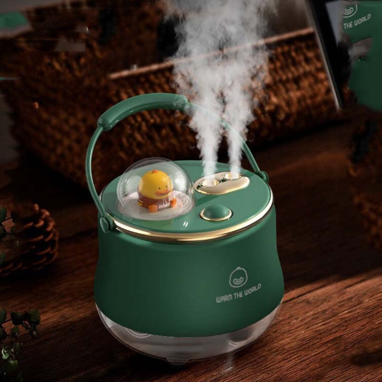 Water Replenishing Double Spray Humidifier LED Night Light Humidifier