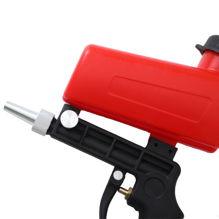 Portable Manual Sandblaster Air Pump Derusting Spraying Tool