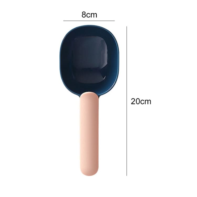 Kitchen Multifunctional Plastic Scoop Rice Spoon Household Measuring Spoon Random Color Delivery - Reluova