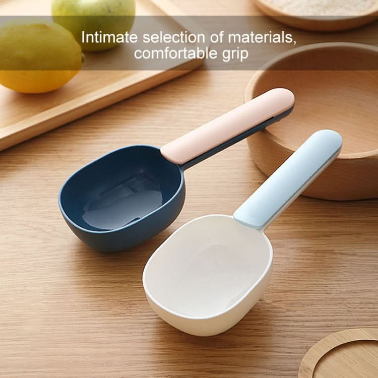 Kitchen Multifunctional Plastic Scoop Rice Spoon Household Measuring Spoon Random Color Delivery - Reluova