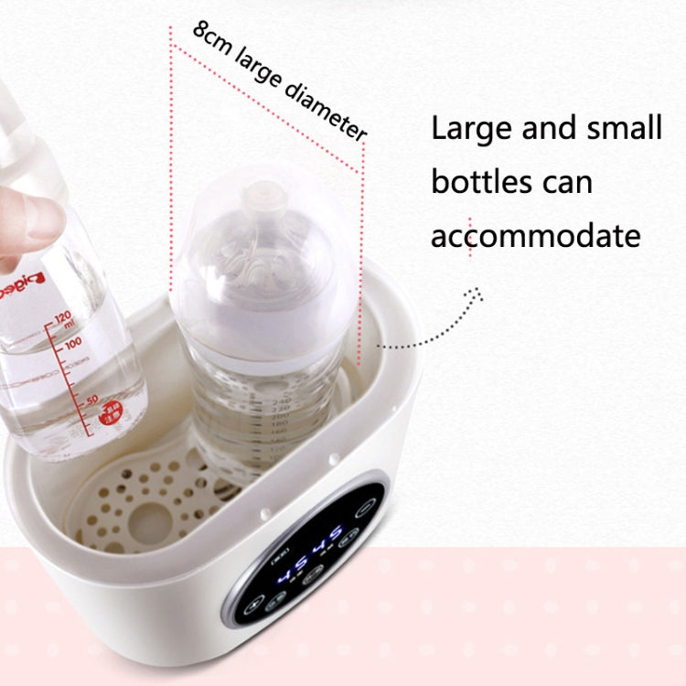 NUBITE N20 2 In 1 Double Bottle Warmer Sterilization Machine My Store