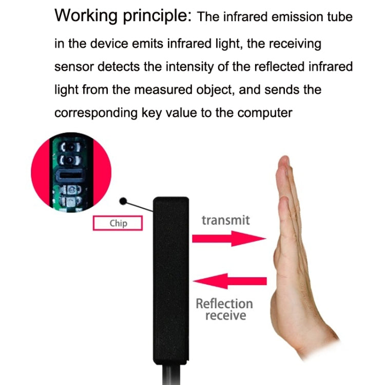 Pcsensor IRSW20A USB Switch Programming Keyboard Mouse Automatic Scanner Proximity Sensor My Store