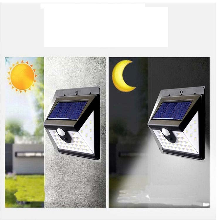 40 LEDs Solar Outdoor Body Induction Lamp IP65 Waterproof Wall Street Light My Store