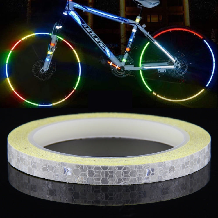 2 Rolls Bicycle Mountain Bike Motorcycle Sticker Car Contour Reflective Sticker Night Riding Reflective Sticker