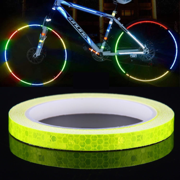 2 Rolls Bicycle Mountain Bike Motorcycle Sticker Car Contour Reflective Sticker Night Riding Reflective Sticker