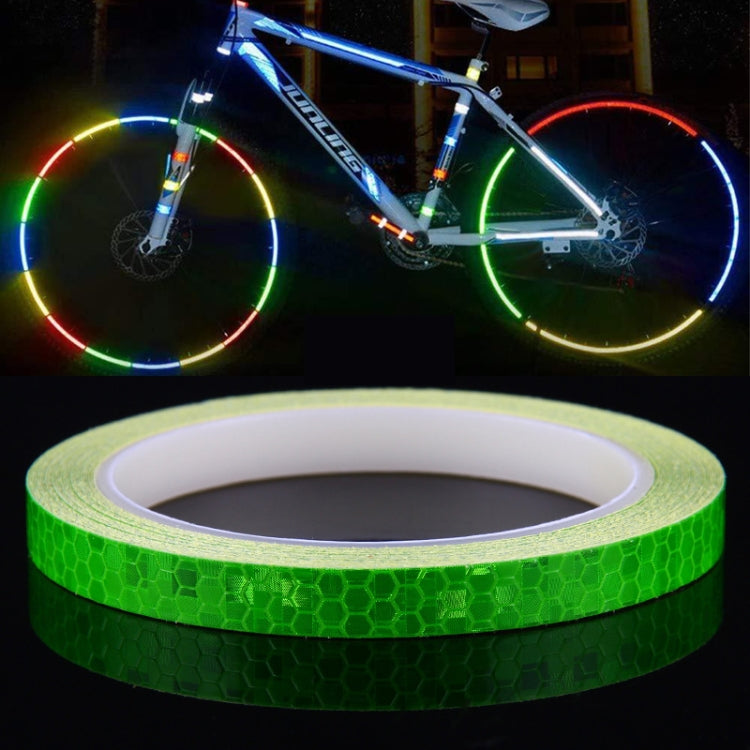 2 Rolls Bicycle Mountain Bike Motorcycle Sticker Car Contour Reflective Sticker Night Riding Reflective Sticker