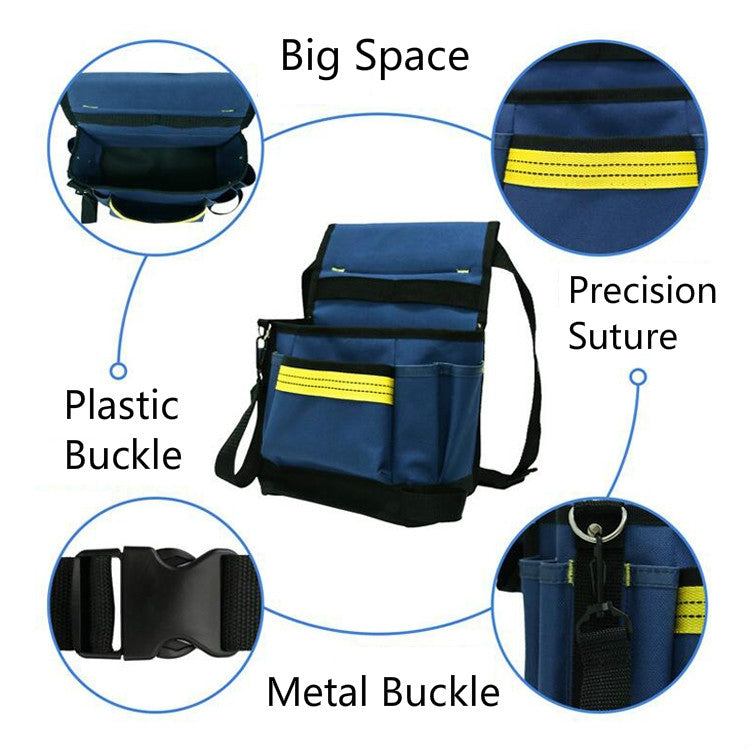 Electrician Maintenance Adjustable Multi-pocket Hardware Tool Belt Bag Multi-function Storage Bag My Store