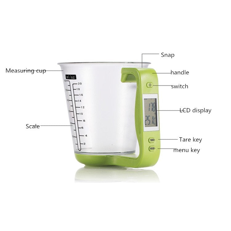 1000g / 1g Kitchen Electronic Scales Electronic Measuring Cup Baking DIY Measuring Tool