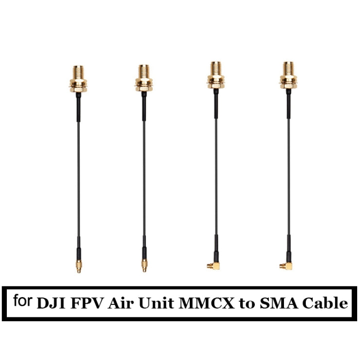 Original DJI FPV Air Unit 2pcs MMCX To SMA Adapter Cable