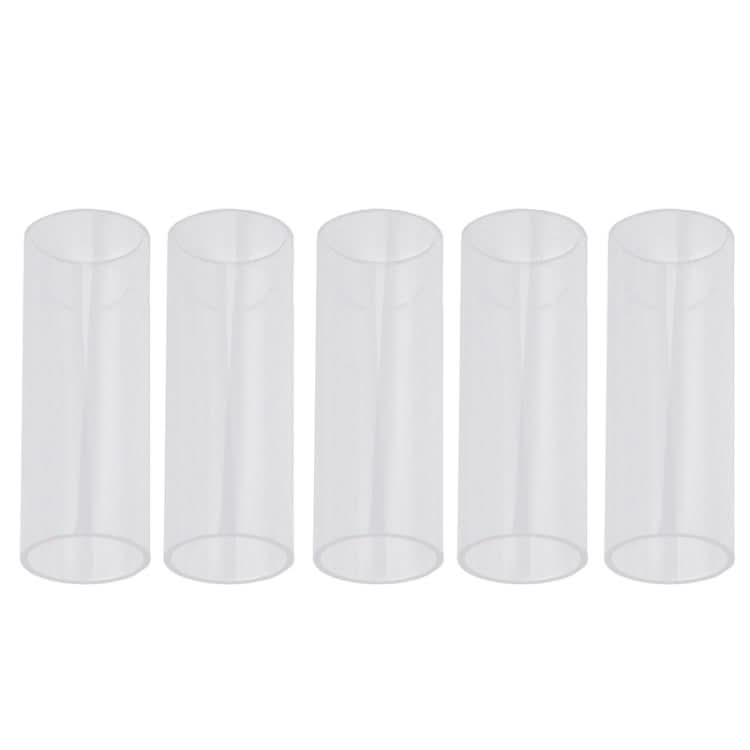 5PCS Acrylic Guitar Slide Tube Folk Slide Block Reluova