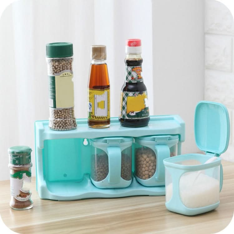 Plastic Seasoning Box Multi-purpose Combination Seasoning Rack Kitchen Supplies - Reluova