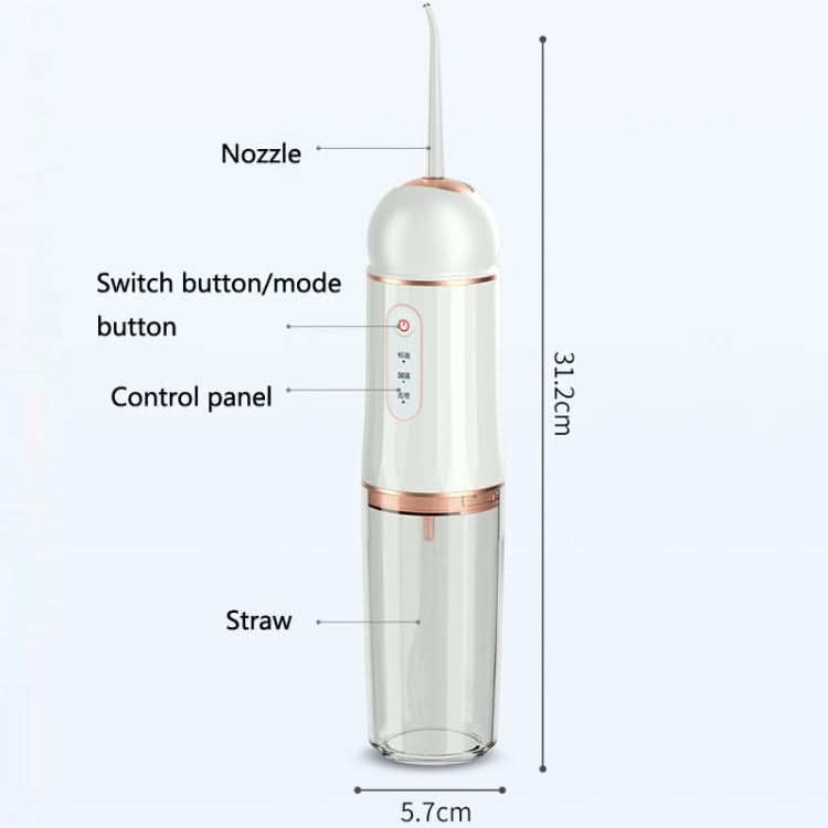 A9 Household Electric Portable Tooth Cleaner Oral Care Dental Floss Tooth Cleane-Reluova