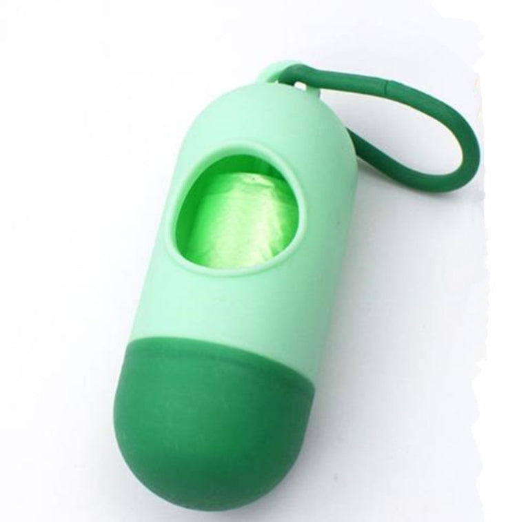 10pcs Portable Pet Cleaning Supplies Pill Trash Boxes Dog Toilets(Colorblock Green)-Reluova