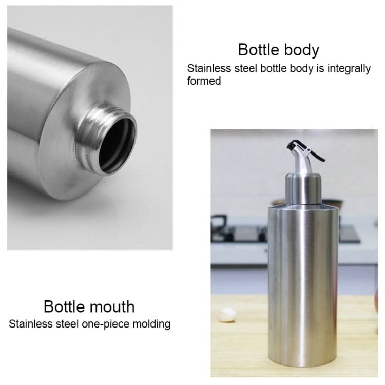 Cylindrical Seasoning Bottle Stainless Steel Oil Pot - Reluova